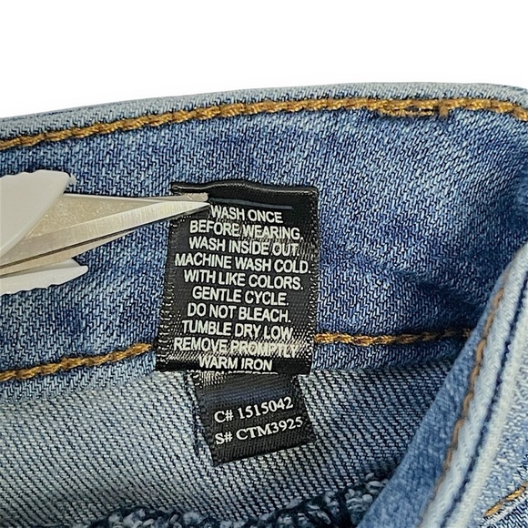 Cato Premium Button-up Denim Jean Mini Skirt Women's Size 6 - Picture 5 of 5